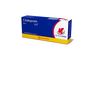 Citalopram 20 mg x 30 comprimidos recubiertos