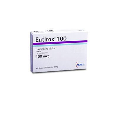 Eutirox 100 mcg x 100 comprimidos