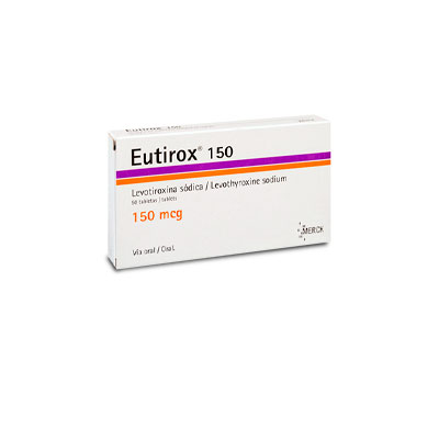 Eutirox 150 mcg x 50 comprimidos