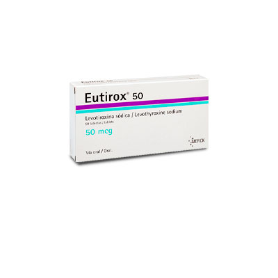 Eutirox 50 mcg x 50 comprimidos