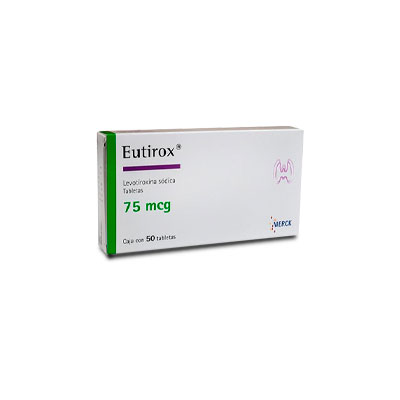 Eutirox 75 mcg x 50 comprimidos