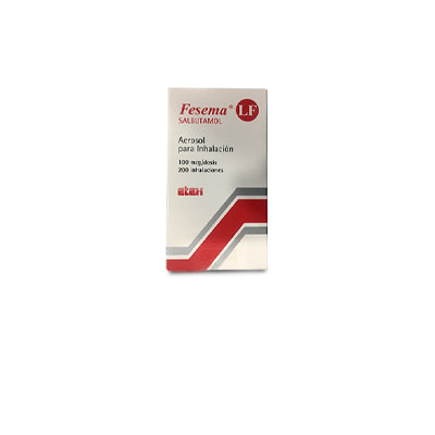 Fesema LF aerosol para inhalación 100 mcg x 200 dosis