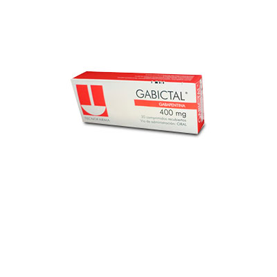 Gabictal 400 mg x 30 comprimidos recubiertos