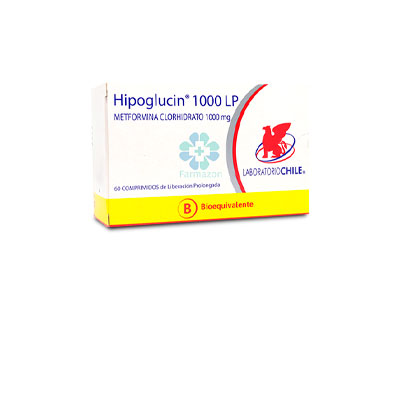 Hipoglucin LP 1000 x 60 comprimidos liberación prolongada