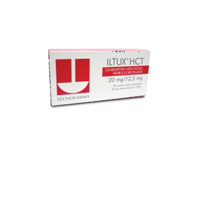 Iltux HCT 20 / 12,5 mg x 28 comprimidos recubiertos