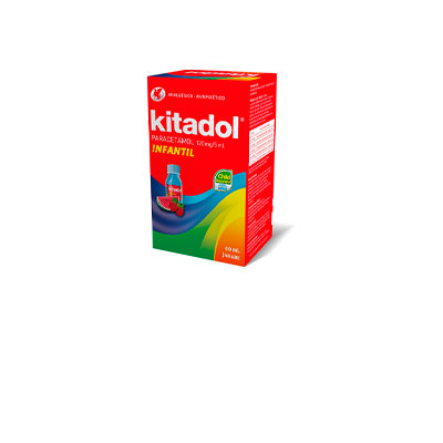 Kitadol infantil jarabe 120 mg / 5 ml x 60 ml