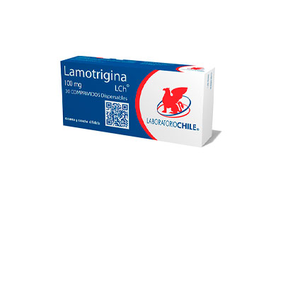 Lamotrigina 100 mg x 30 comprimidos dispersable