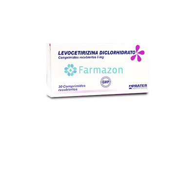 Levocetirizina Diclorhidrato 5 mg x 30 comprimidos recubiertos
