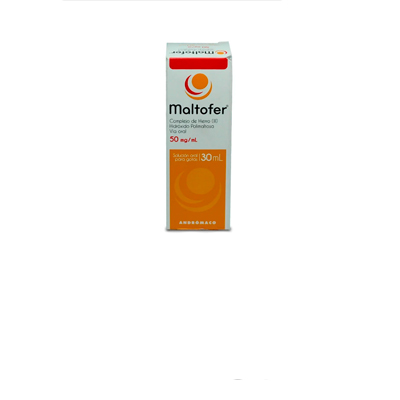 Maltofer solución oral para gotas 50 mg / ml x 30 ml