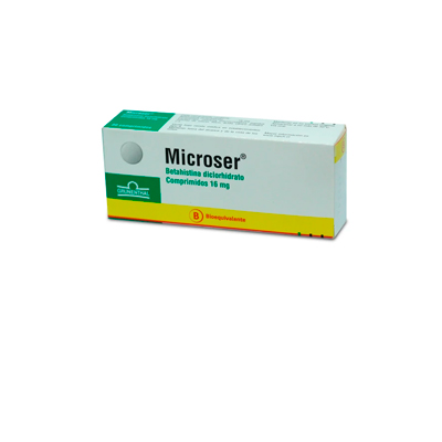 Microser 16 mg x 30 comprimidos
