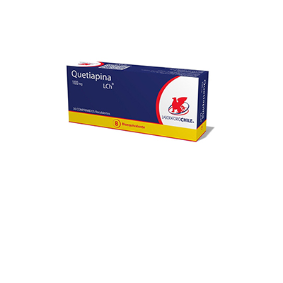 Quetiapina 100 mg x 30 comprimidos recubiertos