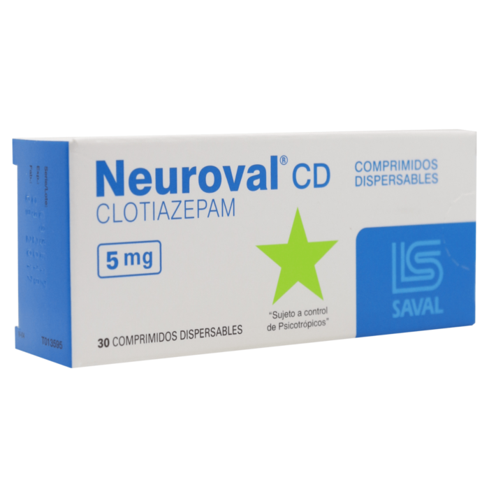 Neuroval CD 5 mg x 30 comprimidos dispersables