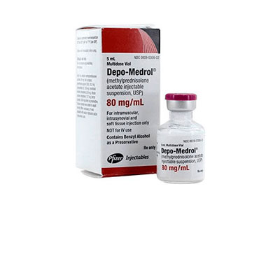 Depo Medrol 80 mg / ml x 1 frasco ampolla