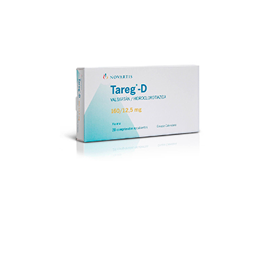 Tareg D 160 / 12,5 mg x 28 comprimidos