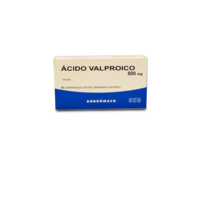 Acido Valproico 500 mg x 30 comprimidos recubiertos