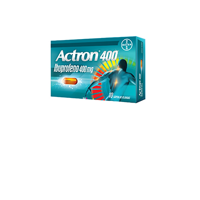 Actron 400 mg x 10 cápsulas blandas