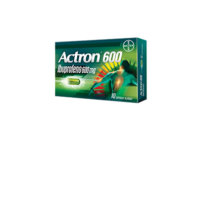Actron 600 mg x 10 cápsulas blandas