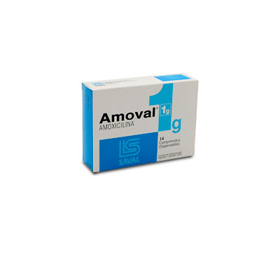 Amoval 1 g x 14 comprimidos dispersables