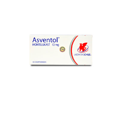 Asventol 10 mg x 30 comprimidos