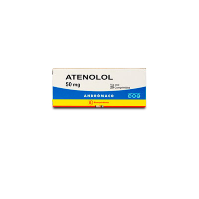 Atenolol 50 mg x 20 comprimidos