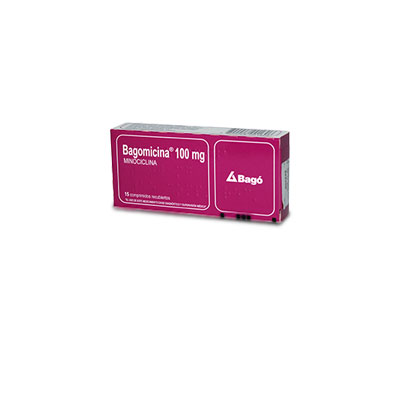 Bagomicina 100 mg x 15 comprimidos recubiertos