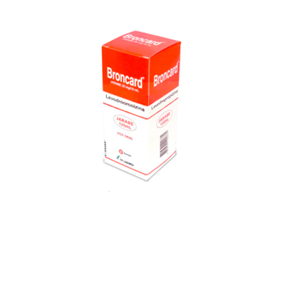 Broncard jarabe 60 mg / 10 ml x 120 ml