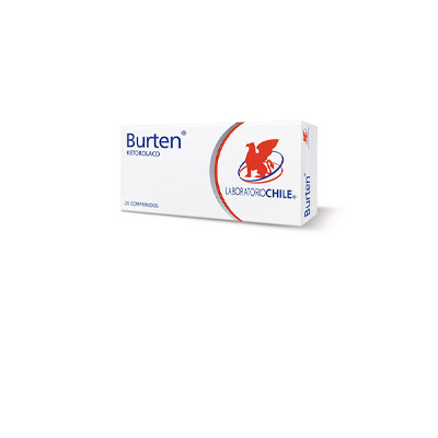 Burten 10 mg x 10 comprimidos