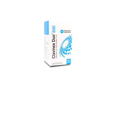 Clavinex Duo CD 875 mg / 125 mg x 20 comprimidos dispersable