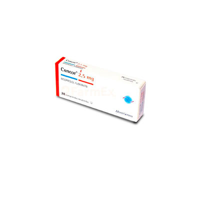 Concor 2,5 mg x 28 comprimidos recubiertos