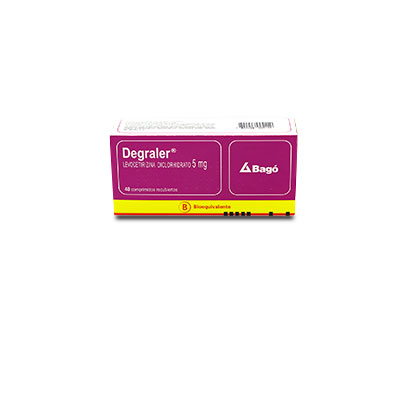 Degraler 5 mg x 40 comprimidos recubiertos