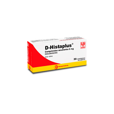 D Histaplus 5 mg x 30 comprimidos recubiertos