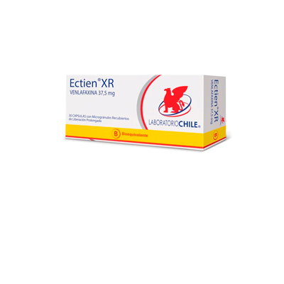 Ectien XR 37,5 mg x 30 cápsulas con microgránulos de liberación prolongada