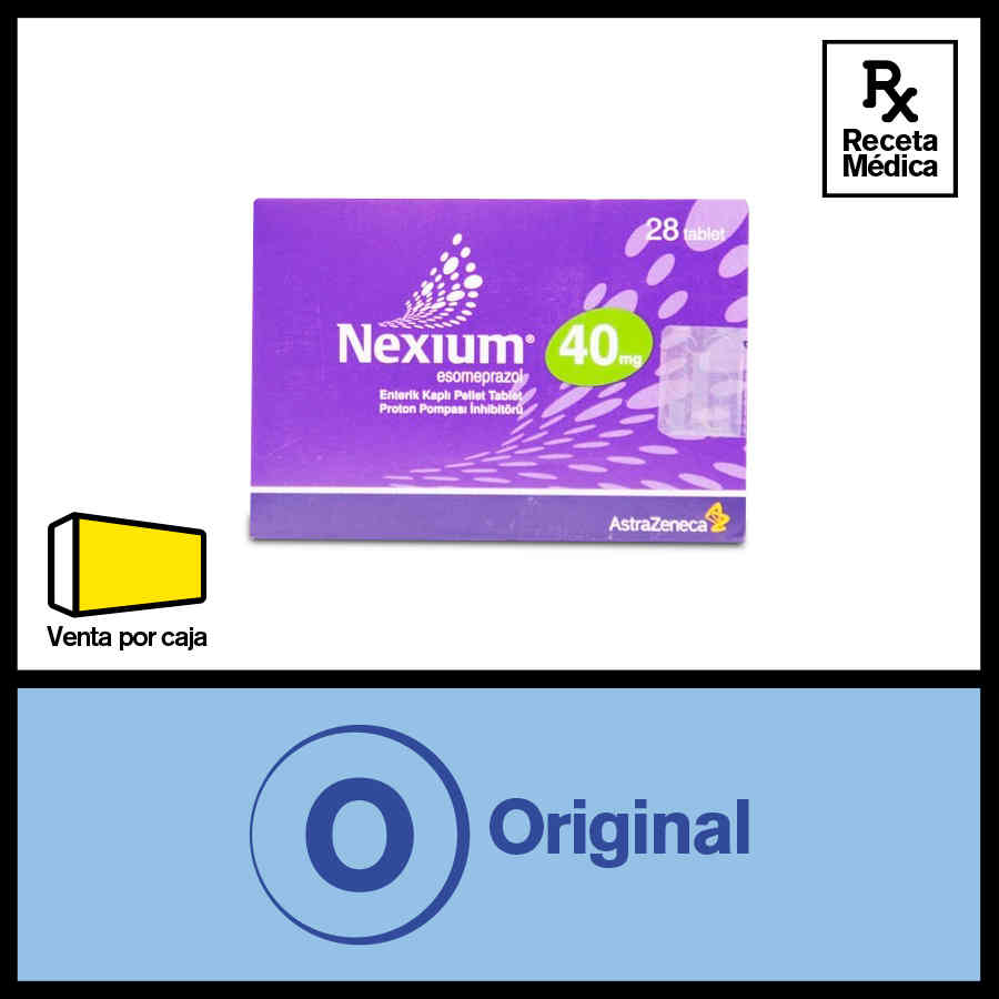 Nexium 40 mg x 28 comprimidos con recubrimiento entérico