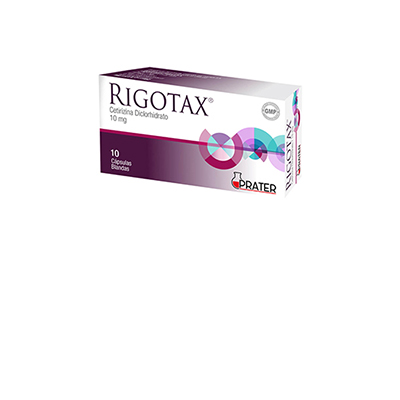 Rigotax 10 mg x 10 cápsulas blandas