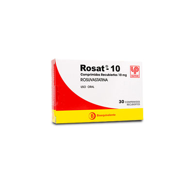 Rosat 10 mg x 30 comprimidos recubiertos