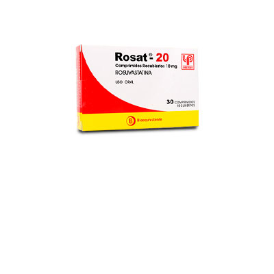 Rosat 20 mg x 30 comprimidos recubiertos