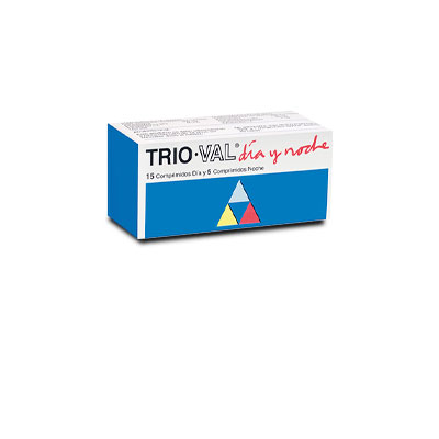 Trioval dia y noche x 20 comprimidos recubiertos