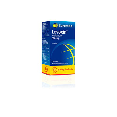 Levoxin 500 mg x 7 comprimidos recubiertos