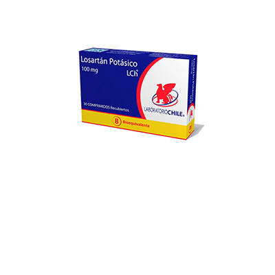 Losartan Potásico 100 mg x 30 comprimidos recubiertos