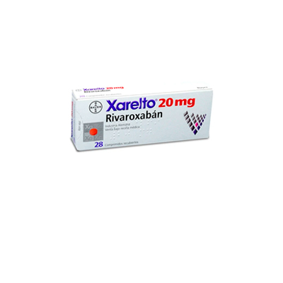 Xarelto 20 mg x 28 comprimidos recubiertos