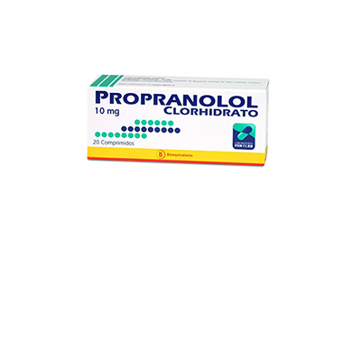 Propranolol 10 mg x 20 comprimidos