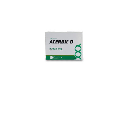Acerdil D 20 / 12,5 mg x 30 comprimidos
