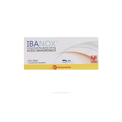 Ibanox 150 mg x 1 comprimido recubierto
