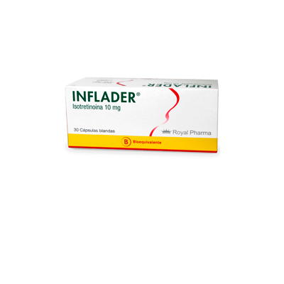Inflader 10 mg x 30 cápsulas blandas