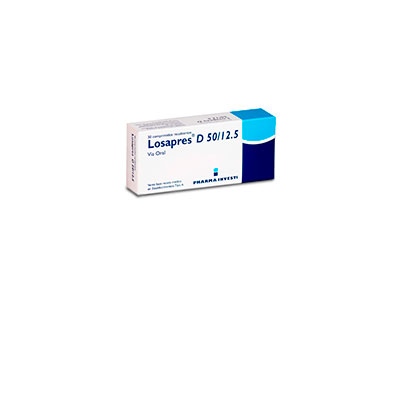 Losapres D 50 / 12,5 mg x 30 comprimidos recubiertos