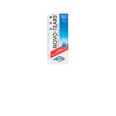 Novotears solución oftálmica x 10 ml