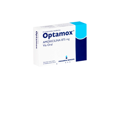Optamox 875 mg x 14 comprimidos recubiertos