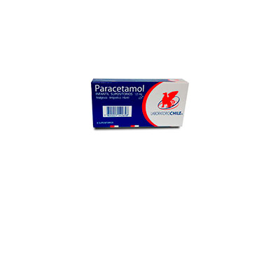 Paracetamol infantil supositorio 125 mg x 6 supositorio