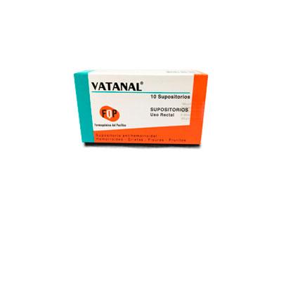 Vatanal x 10 supositorios