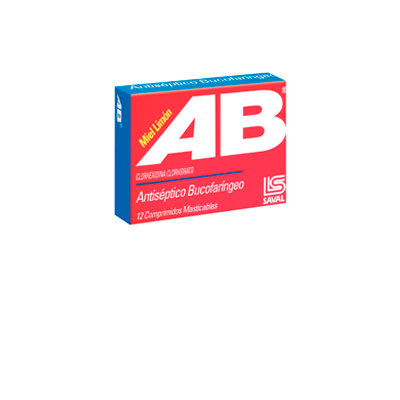 AB miel limón x 12 comprimidos masticables